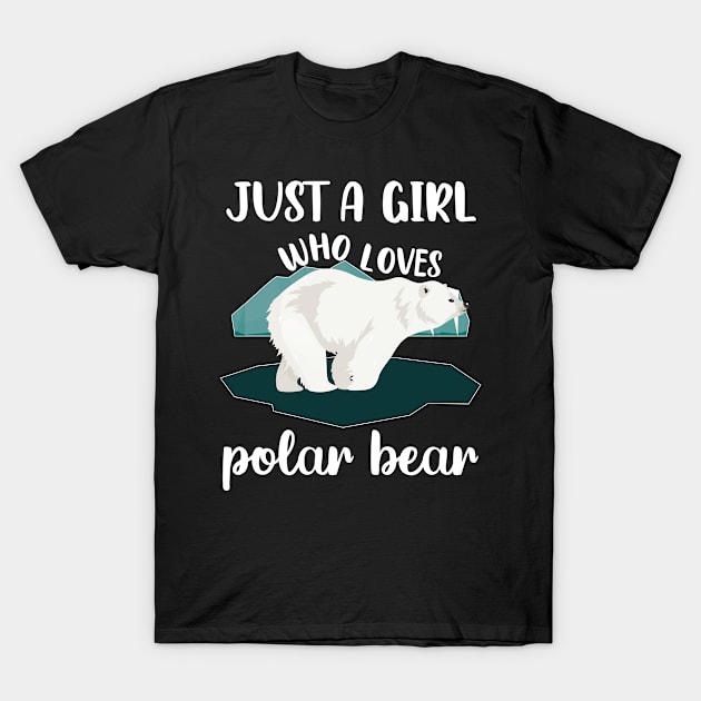 Polar Bear Wild Animals Lover Gift T-Shirt by FamiLane